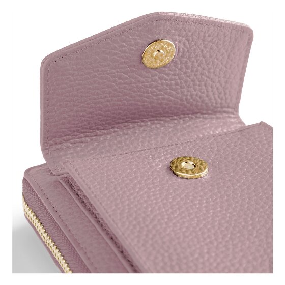 Lazarotti Bologna Leather Zip-Around Porte-monnaie Porte-téléphone en cuir 19 cm