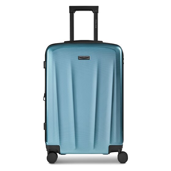 Police New York 4 roues Valise cabine M 62 cm avec soufflet d'extension