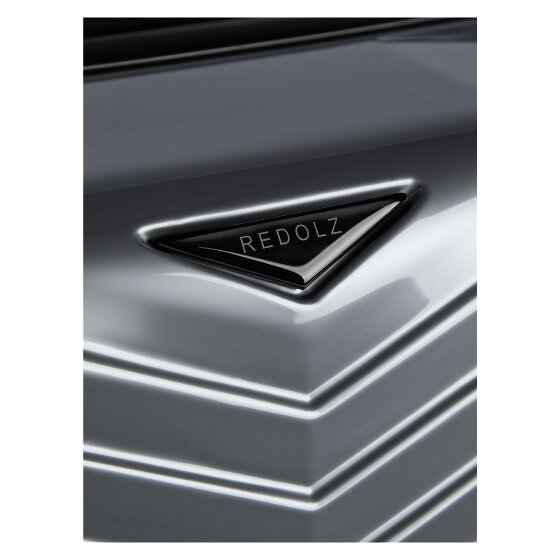 Redolz Essentials 18 4 roulettes Trolley de cabine 55 cm avec soufflet d'extension