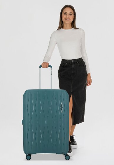 Gabol Infinity 4 roulettes Trolley L 75 cm avec soufflet d'extension