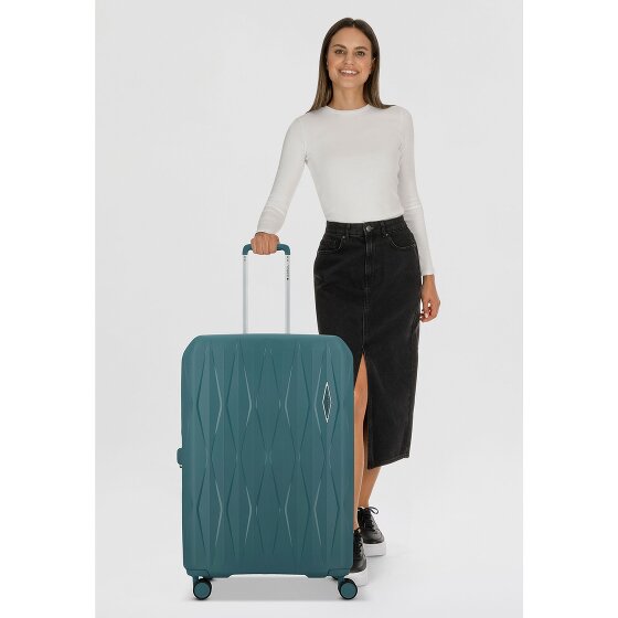 Gabol Infinity 4 roulettes Trolley L 75 cm avec soufflet d'extension