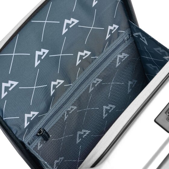 Bergpfeil Travel 4 roulettes Trolley de cabine 55 cm Compartiment pour ordinateur portable avec soufflet d'extension