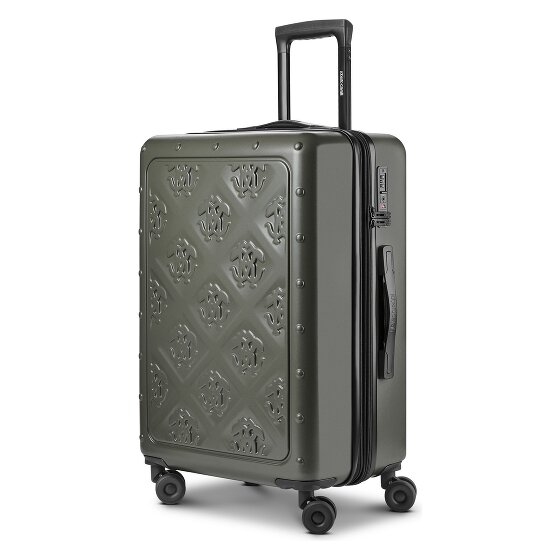 Roberto Cavalli Florence 4 roues Valise cabine 63 cm avec soufflet d'extension