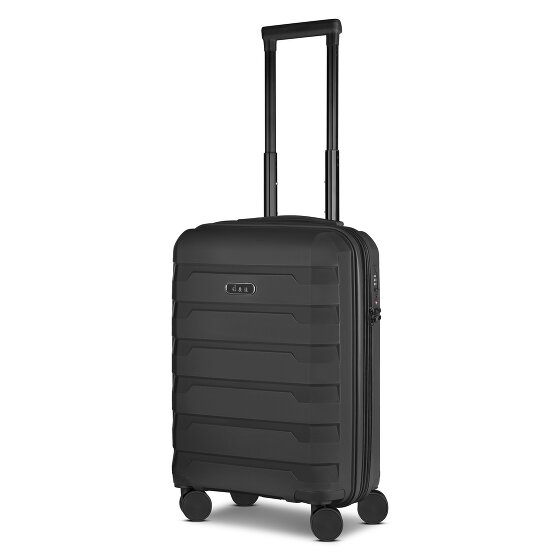 d&n South Dakota 4 roulettes Trolley de cabine S 55 cm avec soufflet d'extension