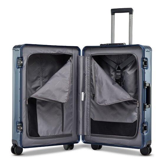Stratic Valise cabine Phoenix à 4 roues en Aluminium, 68 cm