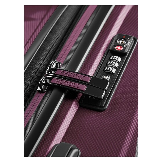 Redolz Essentials 14 4 roues Set de valises 2 pièces avec soufflet d'extension