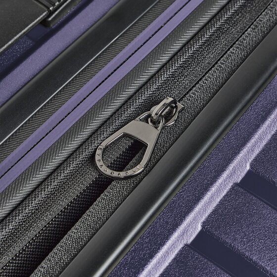 Pactastic Collection 04 THE THREE SET + 4 roulettes Set de valises 3 pièces avec soufflet d'extension