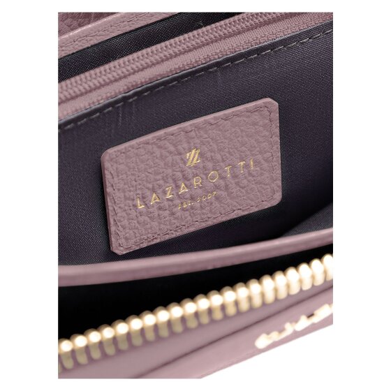 Lazarotti Bologna Leather XL Porte-monnaie zip-around en cuir 19 cm