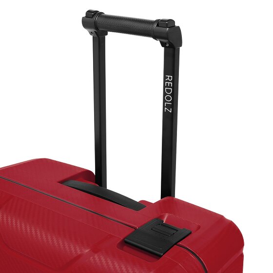 Redolz Essentials 15 : valise cabine à 4 roues de 55 cm avec fermeture à trois points