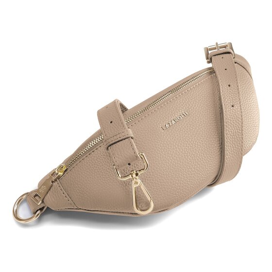 Lazarotti Bologna Leather Sac banane Cuir véritable 31 cm