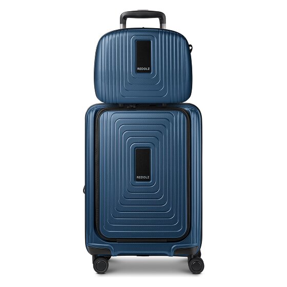Redolz Essentials 14 Set de valises 2 pcs. trolley cabine avec soufflet extensible + beautycase