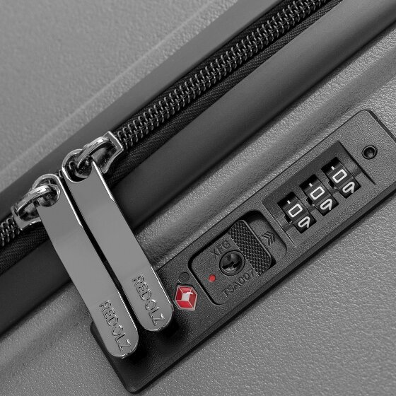 Redolz Essentials 05 3-SET 4 roulettes Set de valises 3 pièces