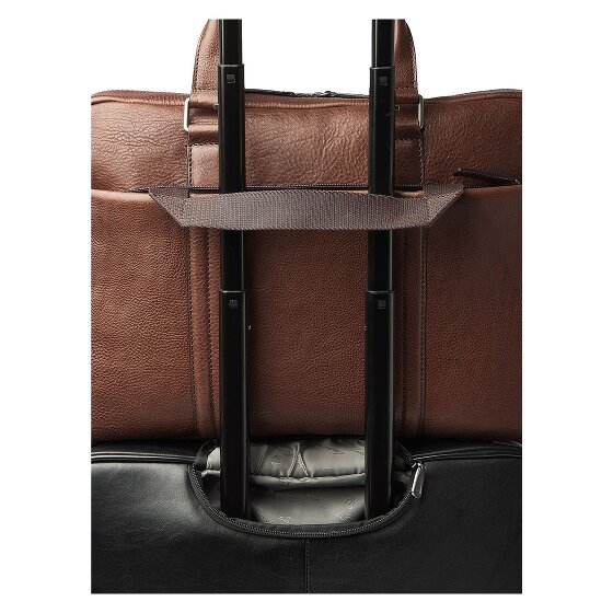 Castelijn & Beerens Attaché-case Protection RFID Cuir véritable 40 cm Compartiment ordinateur