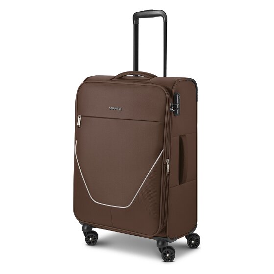 Stratic taska 4 roues Valise cabine M 65 cm avec soufflet d'extension