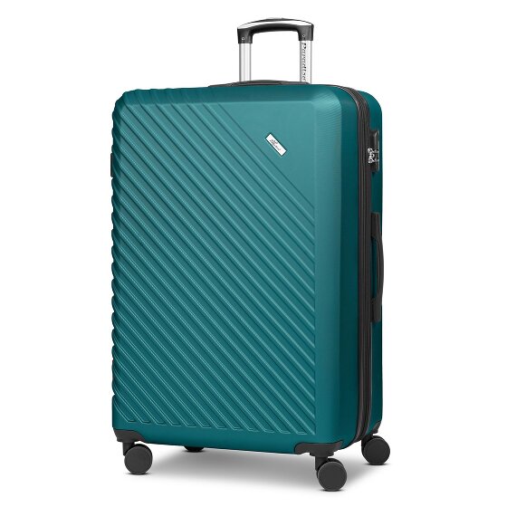 Check.In Paradise 2.0 4 roulettes Trolley L 78 cm avec soufflet d'extension