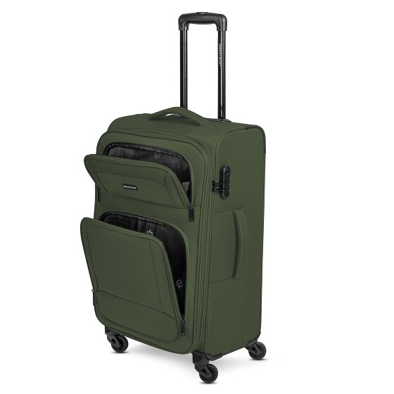 Smartbox Edition 04 4 roulettes Trolley 67 cm avec soufflet d'extension