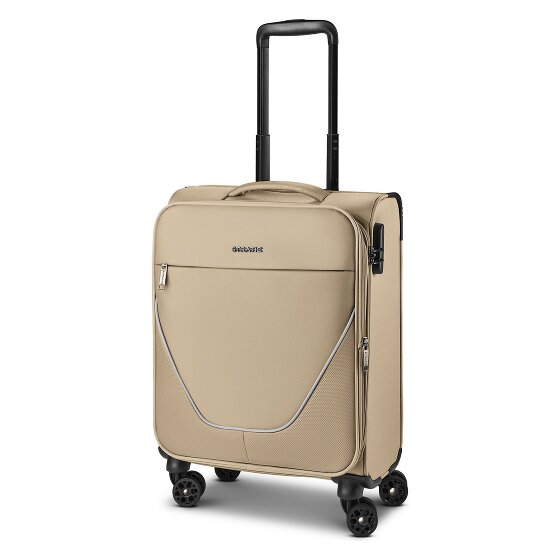 Stratic taska 4 roues Valise cabine S 55 cm avec soufflet d'extension