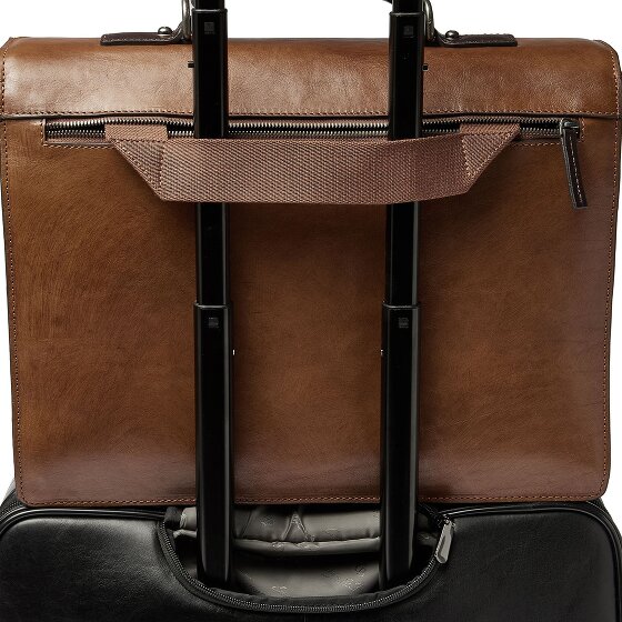 Castelijn & Beerens Rien Porte-documents RFID en cuir 39,5 cm Compartiment pour ordinateur portable
