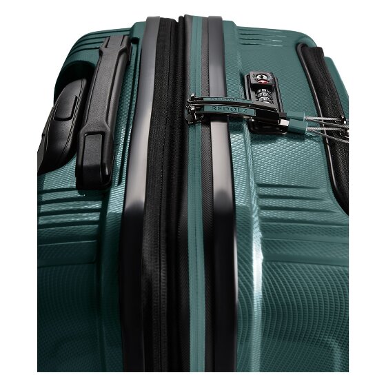 Redolz Essentials 14 4 roues Set de valises 3 pièces avec soufflet d'extension