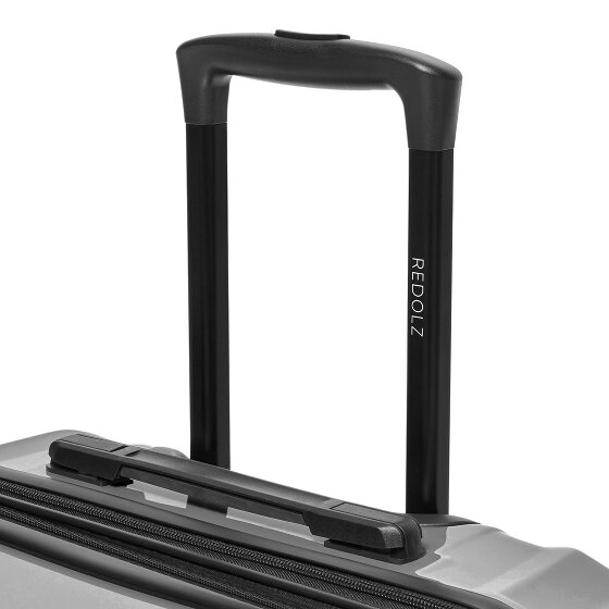 Redolz Essentials 18 4 roulettes Set de valises 3 pièces avec soufflet d'extension