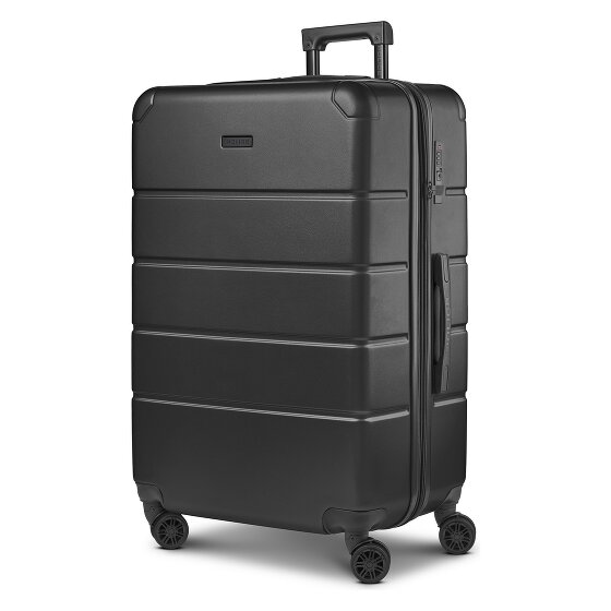 Police Dublin 4 roues Valise cabine L 75 cm avec soufflet d'extension