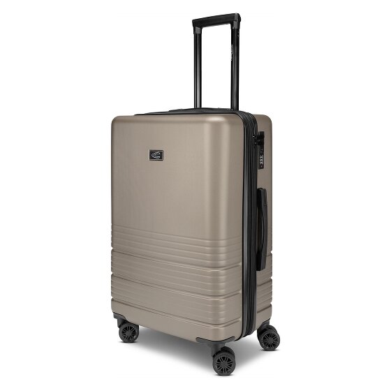 camel active Hanoi 4 roulettes Trolley M 65 cm avec soufflet d'extension