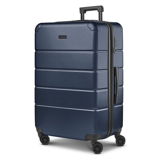 Police Dublin 4 roues Valise cabine L 75 cm avec soufflet d'extension