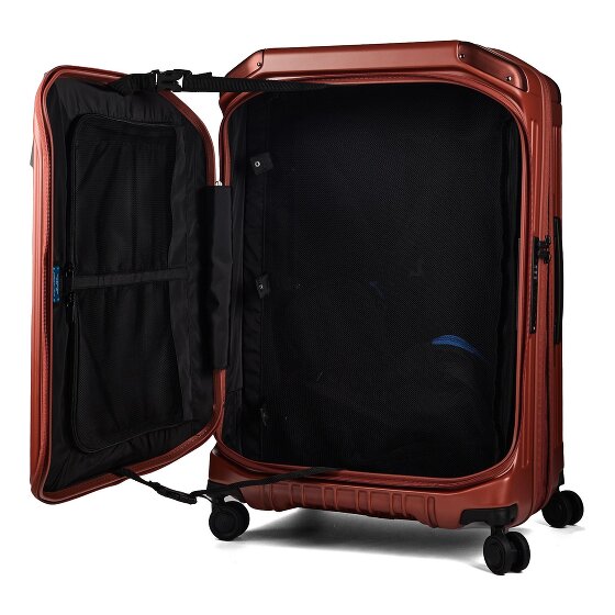 Piquadro PQ-Light 4 roues Valise cabine M 69 cm avec soufflet d'extension