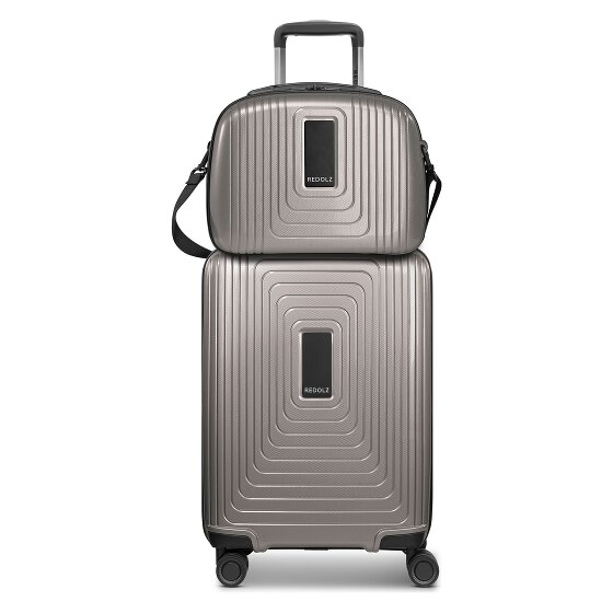 Redolz Essentials 14 Set de valises 2 pcs. trolley cabine avec soufflet extensible & Beautycase