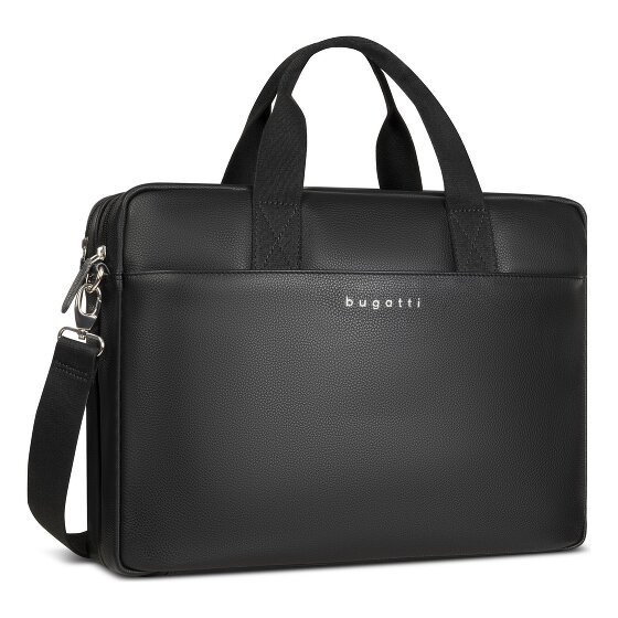 bugatti Valencia Attaché-case Cuir véritable 40 cm Compartiment ordinateur