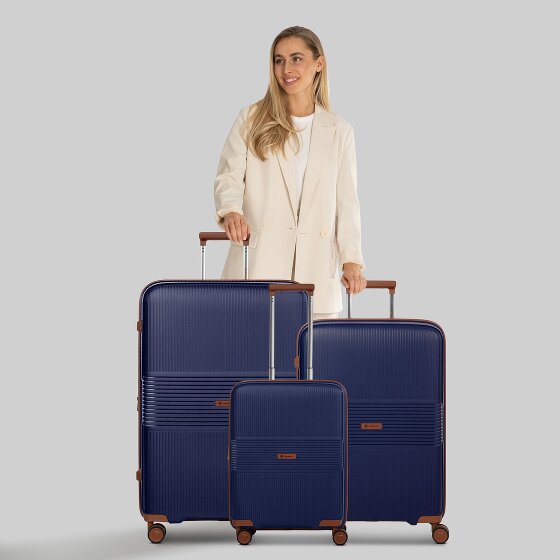 Farmhood Eco Edition 02 4 roulettes Set de valises 3 pièces avec soufflet d'extension