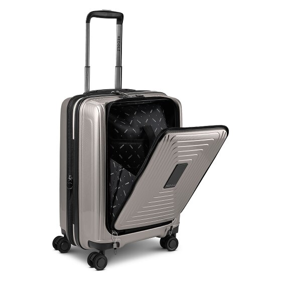Redolz Essentials14 Set de valises à 4 roulettes Beautycase 4pcs avec soufflet extensible Laptopfach