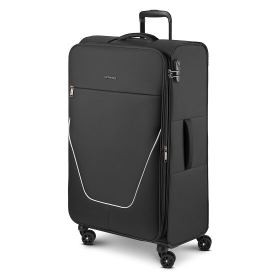 Stratic taska 4 roues Valise cabine L 76 cm avec soufflet d'extension