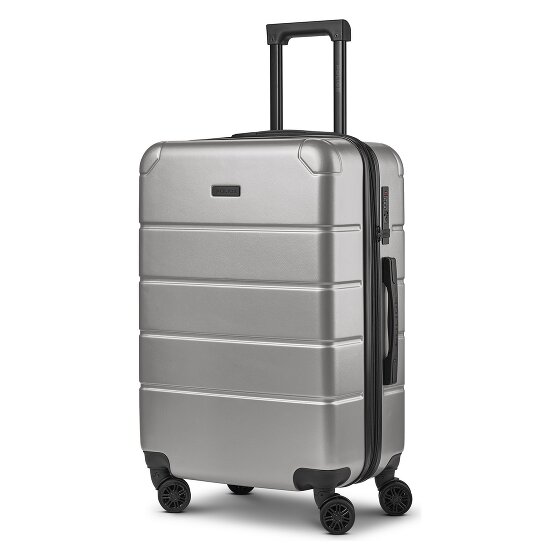 Police Dublin 4 roues Valise cabine M 64 cm avec soufflet d'extension