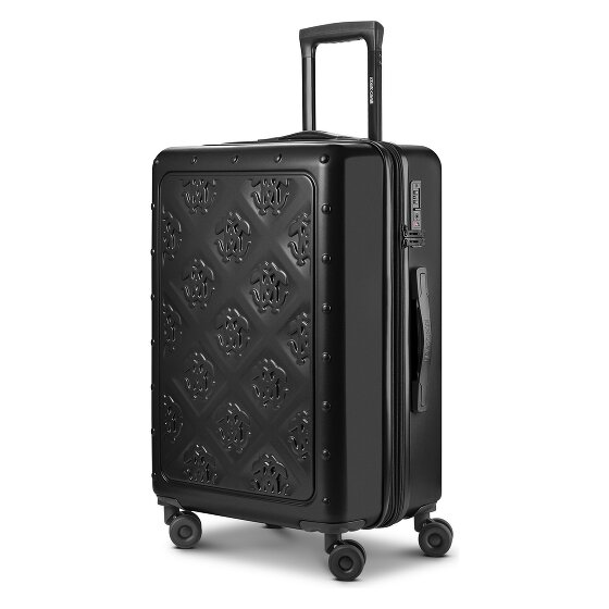 Roberto Cavalli Florence 4 roues Valise cabine 63 cm avec soufflet d'extension