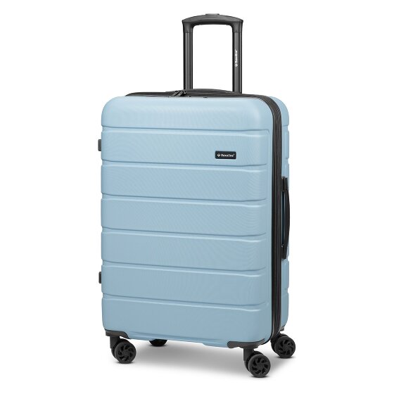 Saxoline Miami 4 roulettes Trolley M 65 cm avec soufflet d'extension