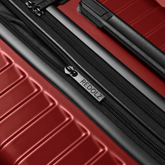 Redolz Essentials 18 4 roulettes Trolley 66 cm avec soufflet d'extension