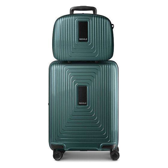 Redolz Essentials 14 Set de valises 2 pcs. trolley cabine avec soufflet extensible & Beautycase