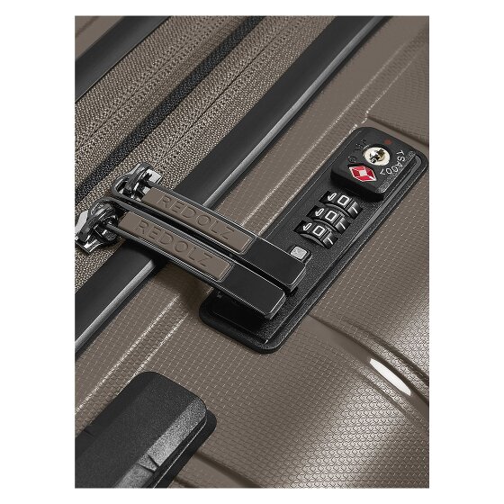 Redolz Essentials 11 4 roues Valise cabine 55 cm avec soufflet d'extension