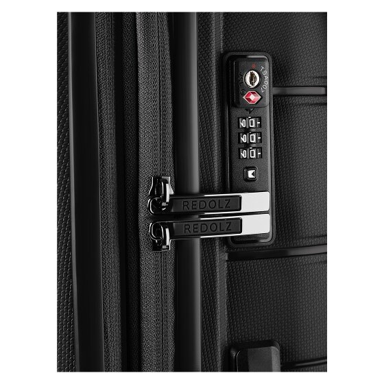 Redolz Essentials 11 4 roues Set de valises 3 pièces avec soufflet d'extension