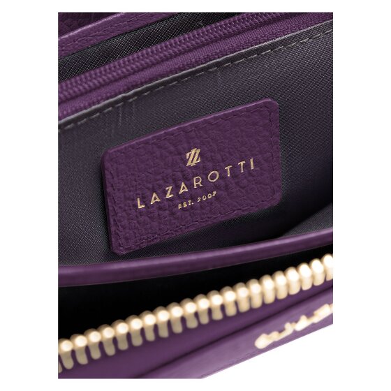 Lazarotti Bologna Leather XL Porte-monnaie zip-around en cuir 19 cm