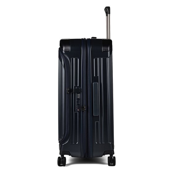 Piquadro PQ-Light 4 roues Valise cabine M 69 cm avec soufflet d'extension