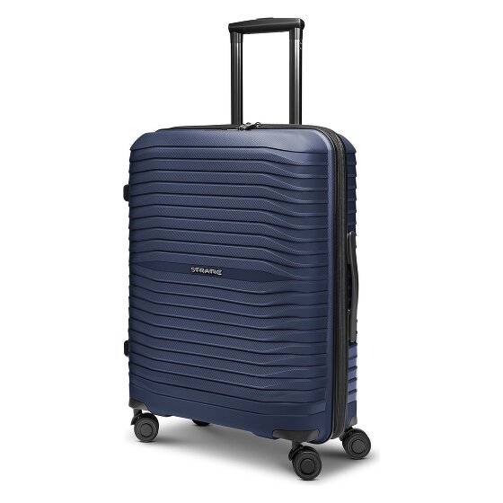 Stratic Shine 4 roues Valise cabine 66 cm avec soufflet d'extension