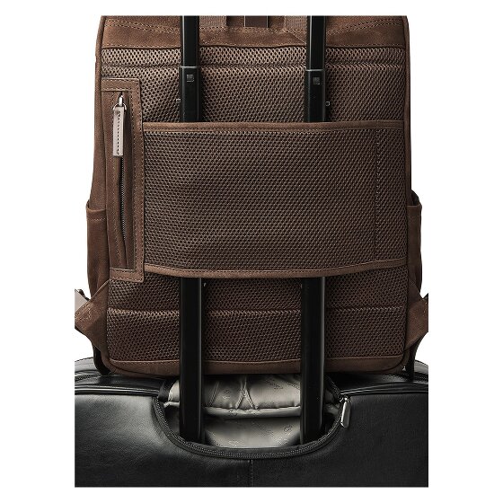 Castelijn & Beerens Veneto Daypack Protection RFID Cuir véritable 40 cm Compartiment ordinateur