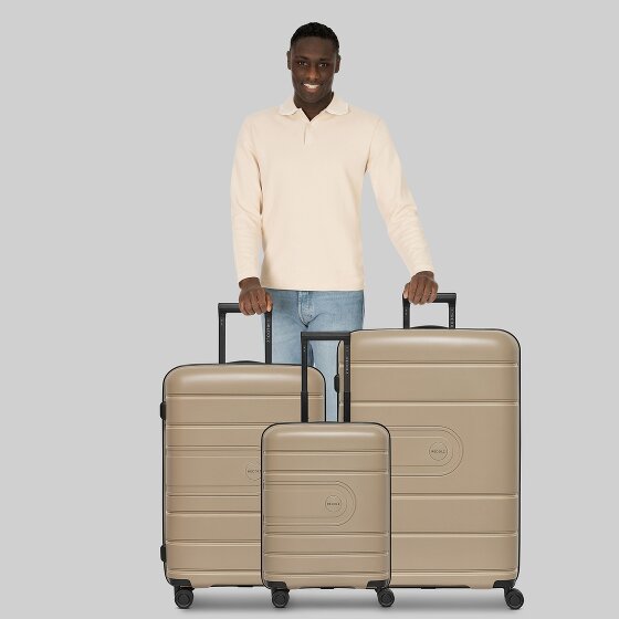 Redolz Essentials 11 4 roulettes Set de valises 3 pièces avec soufflet d'extension