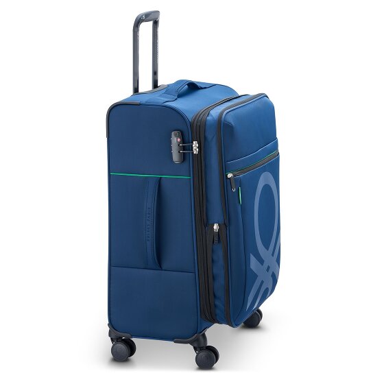 Delsey Paris x United Colors of Benetton Color Block Set de valises à 4 roulettes 3 pcs.