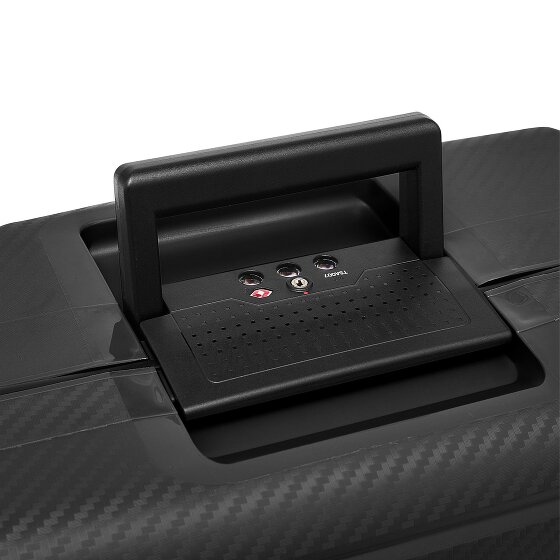 Redolz Essentials 15 Set de valises à 4 roulettes 3 pièces avec fermeture à trois points