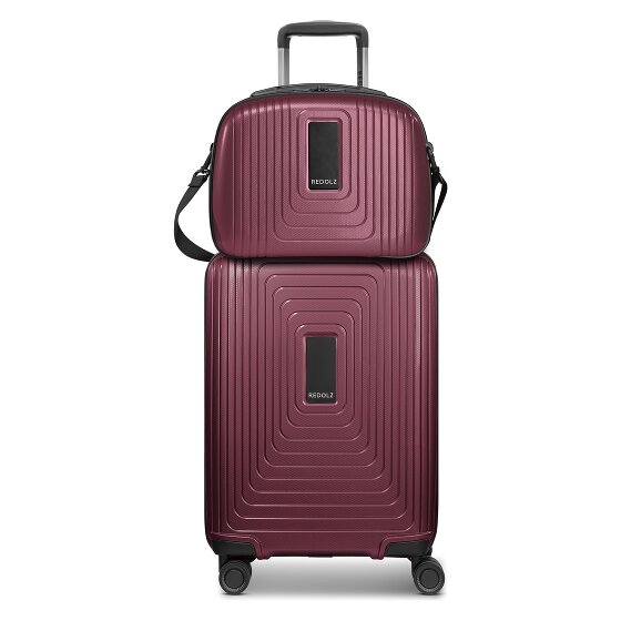 Redolz Essentials 14 Set de valises 2 pcs. trolley cabine avec soufflet extensible & Beautycase