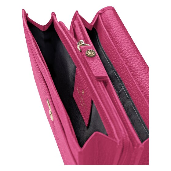 Lazarotti Bologna Leather Porte-monnaie Cuir véritable 19 cm