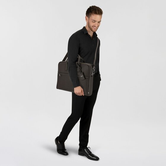 Boss Zair Porte-documents Cuir 40 cm Compartiment pour ordinateur portable